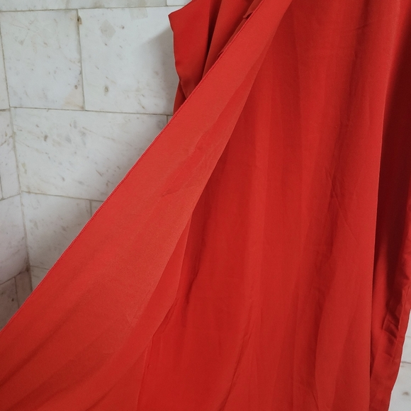 🌷Vero Moda Red Ruffled Dress🌷 - Picture 8 of 13